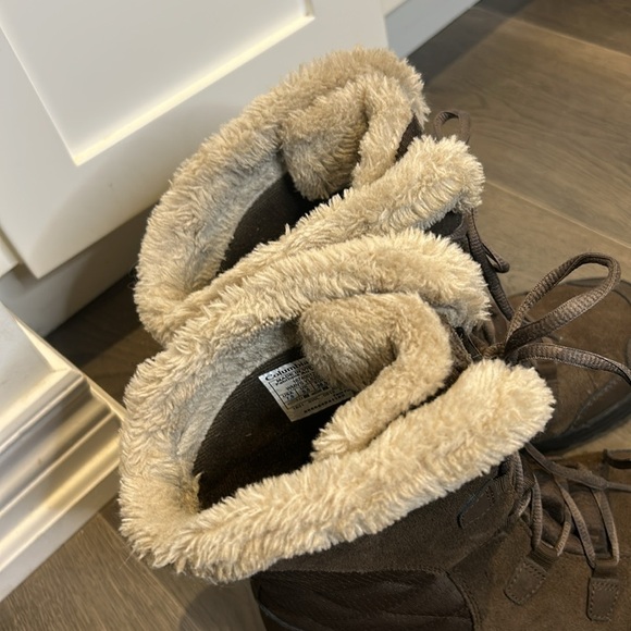 Columbia Women's Ice Maiden II Winter Snow Boots Brown Size 7.5 - Picture 13 of 17